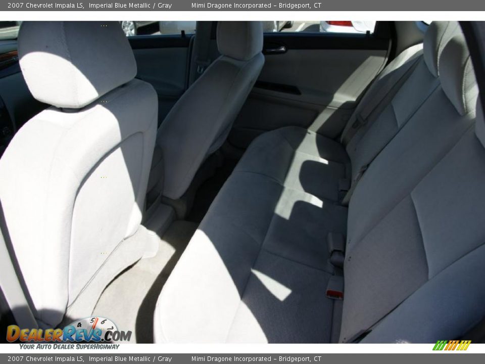2007 Chevrolet Impala LS Imperial Blue Metallic / Gray Photo #12