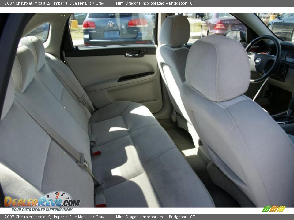 2007 Chevrolet Impala LS Imperial Blue Metallic / Gray Photo #13