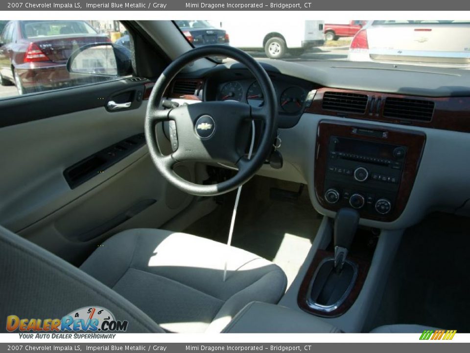 2007 Chevrolet Impala LS Imperial Blue Metallic / Gray Photo #14