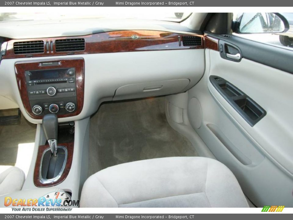 2007 Chevrolet Impala LS Imperial Blue Metallic / Gray Photo #15