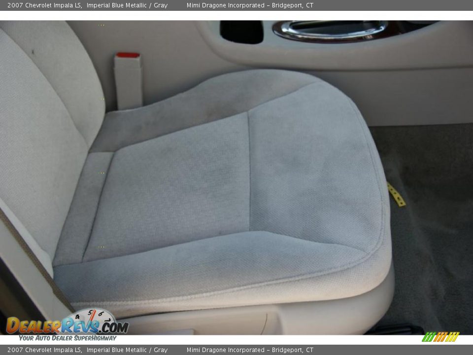 2007 Chevrolet Impala LS Imperial Blue Metallic / Gray Photo #18