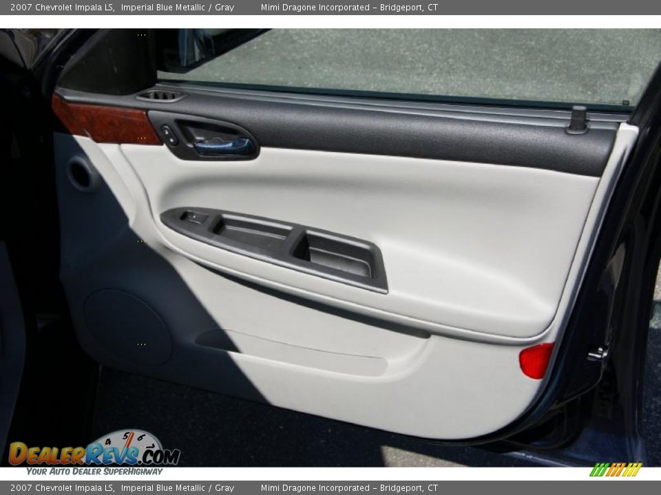 2007 Chevrolet Impala LS Imperial Blue Metallic / Gray Photo #19