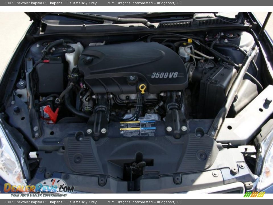 2007 Chevrolet Impala LS Imperial Blue Metallic / Gray Photo #20