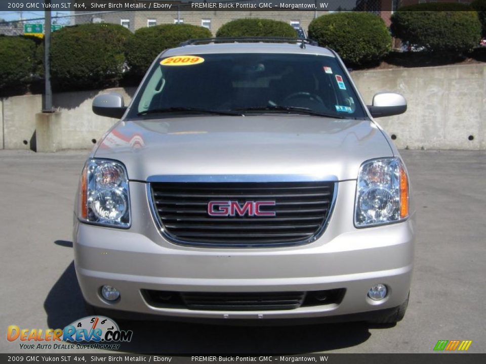 2009 GMC Yukon SLT 4x4 Silver Birch Metallic / Ebony Photo #1