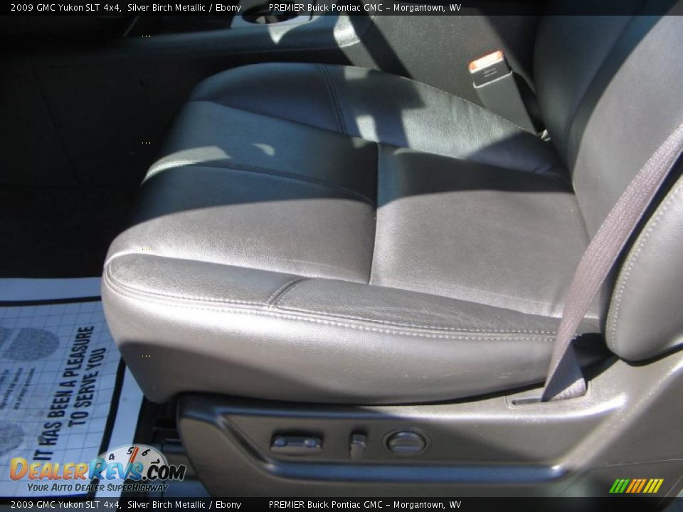 2009 GMC Yukon SLT 4x4 Silver Birch Metallic / Ebony Photo #15