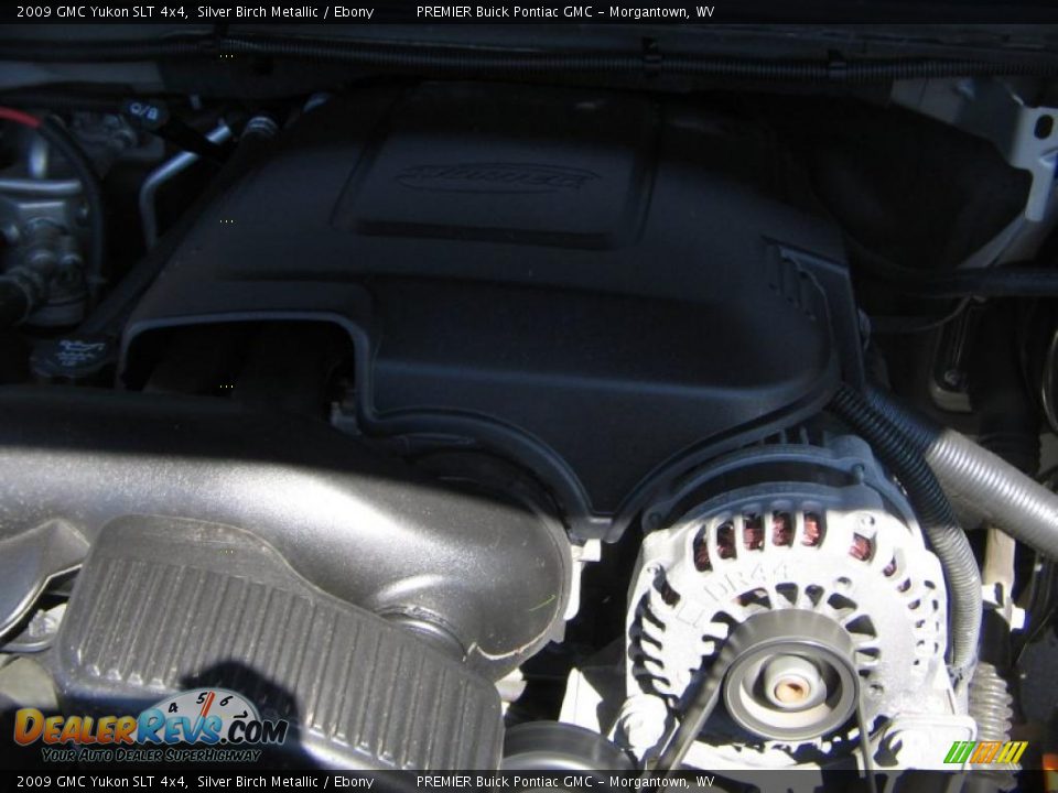 2009 GMC Yukon SLT 4x4 Silver Birch Metallic / Ebony Photo #19