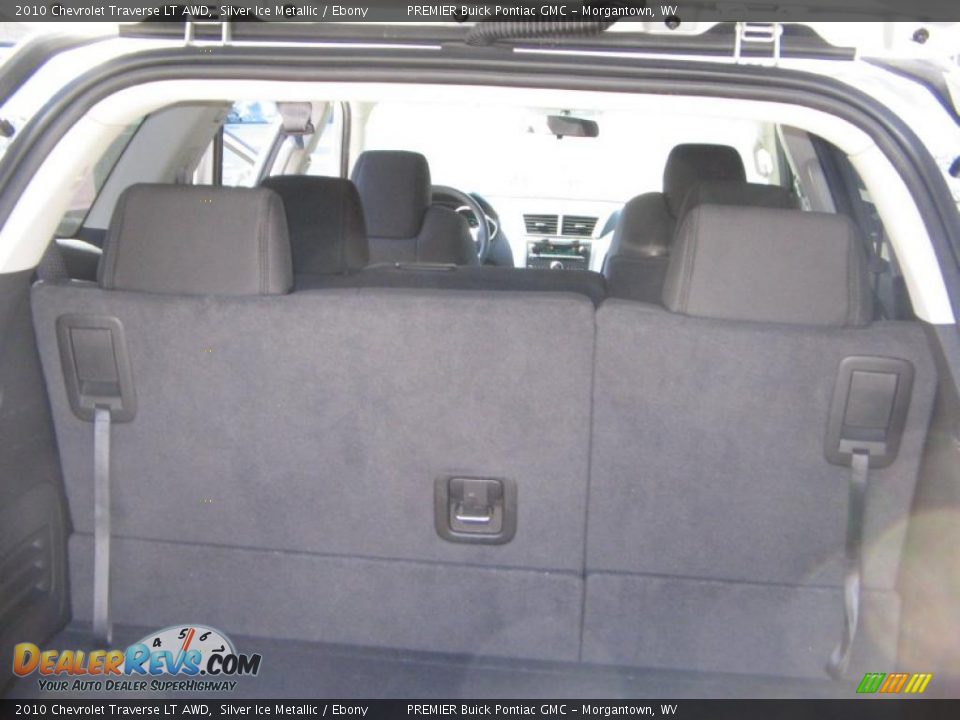 2010 Chevrolet Traverse LT AWD Silver Ice Metallic / Ebony Photo #9