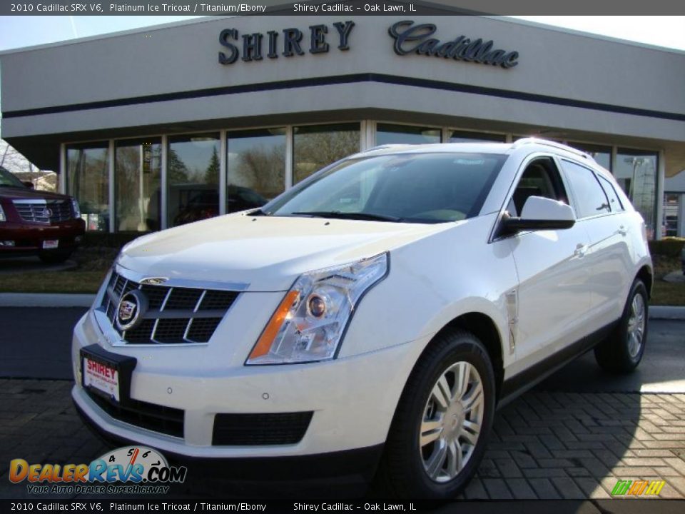 2010 Cadillac SRX V6 Platinum Ice Tricoat / Titanium/Ebony Photo #1