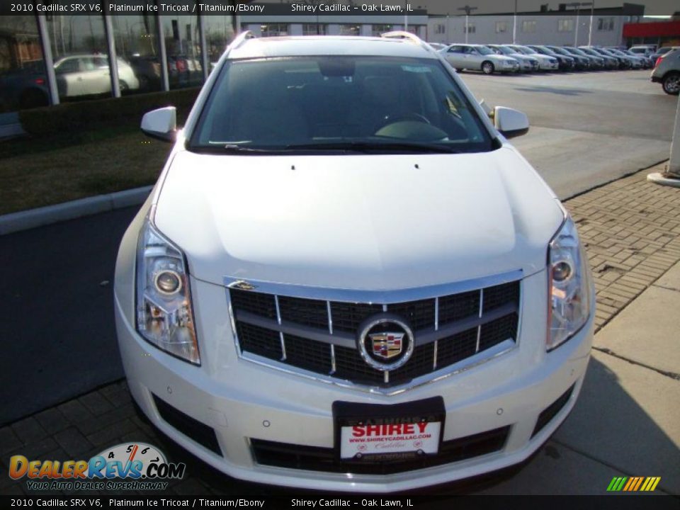 2010 Cadillac SRX V6 Platinum Ice Tricoat / Titanium/Ebony Photo #2