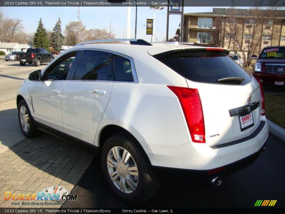 2010 Cadillac SRX V6 Platinum Ice Tricoat / Titanium/Ebony Photo #6