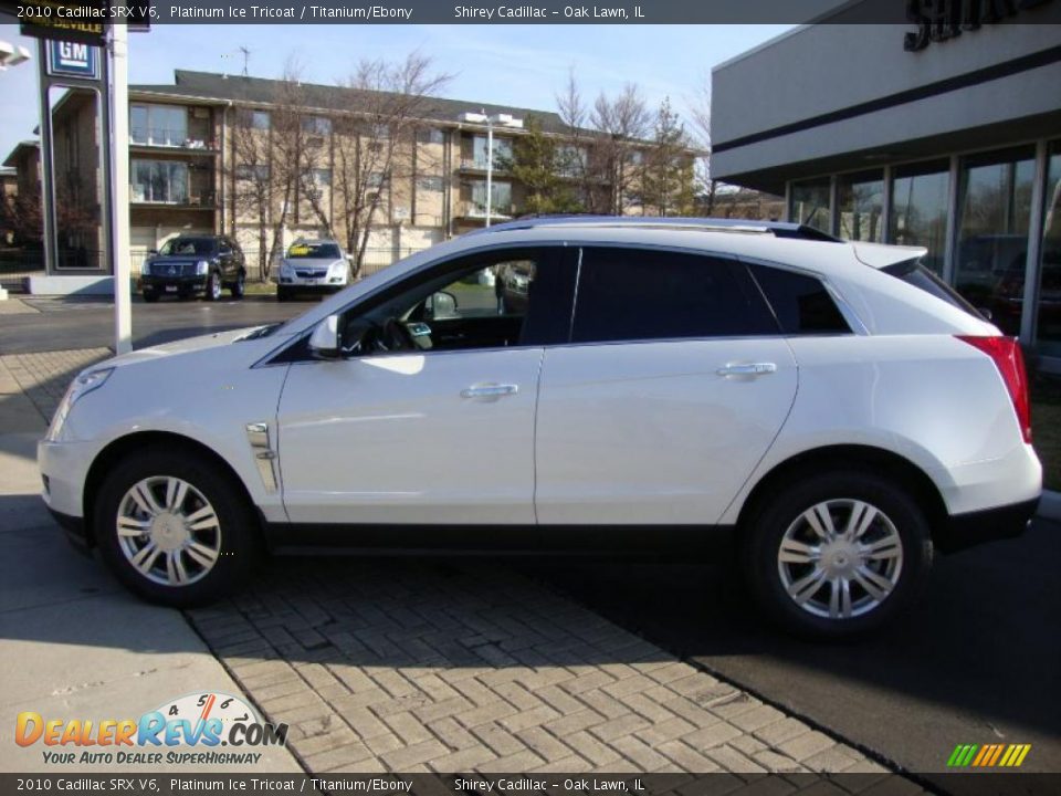 2010 Cadillac SRX V6 Platinum Ice Tricoat / Titanium/Ebony Photo #7