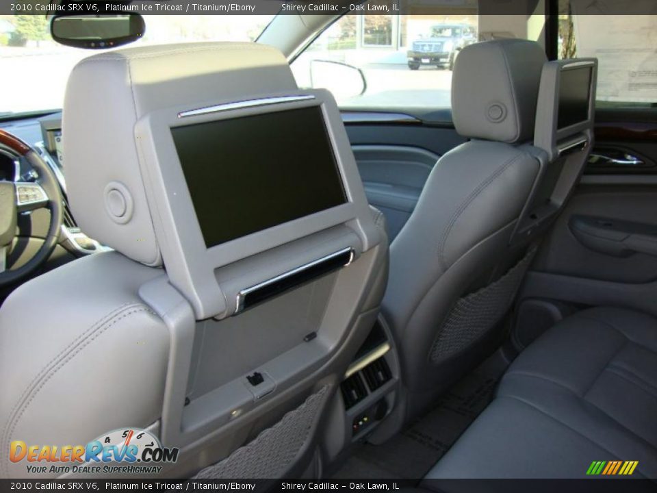 2010 Cadillac SRX V6 Platinum Ice Tricoat / Titanium/Ebony Photo #10