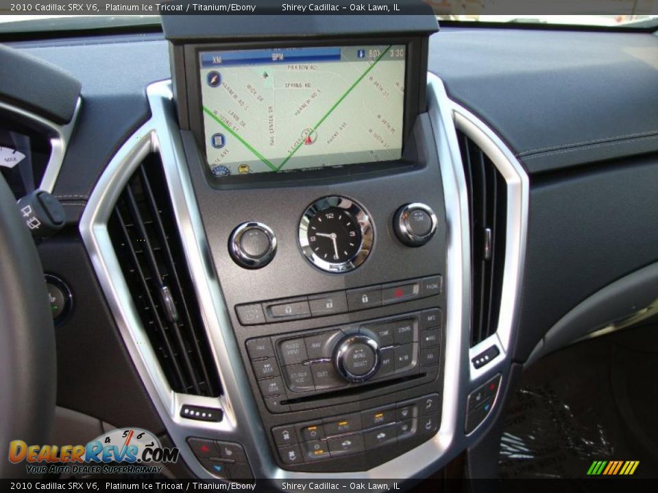 2010 Cadillac SRX V6 Platinum Ice Tricoat / Titanium/Ebony Photo #15