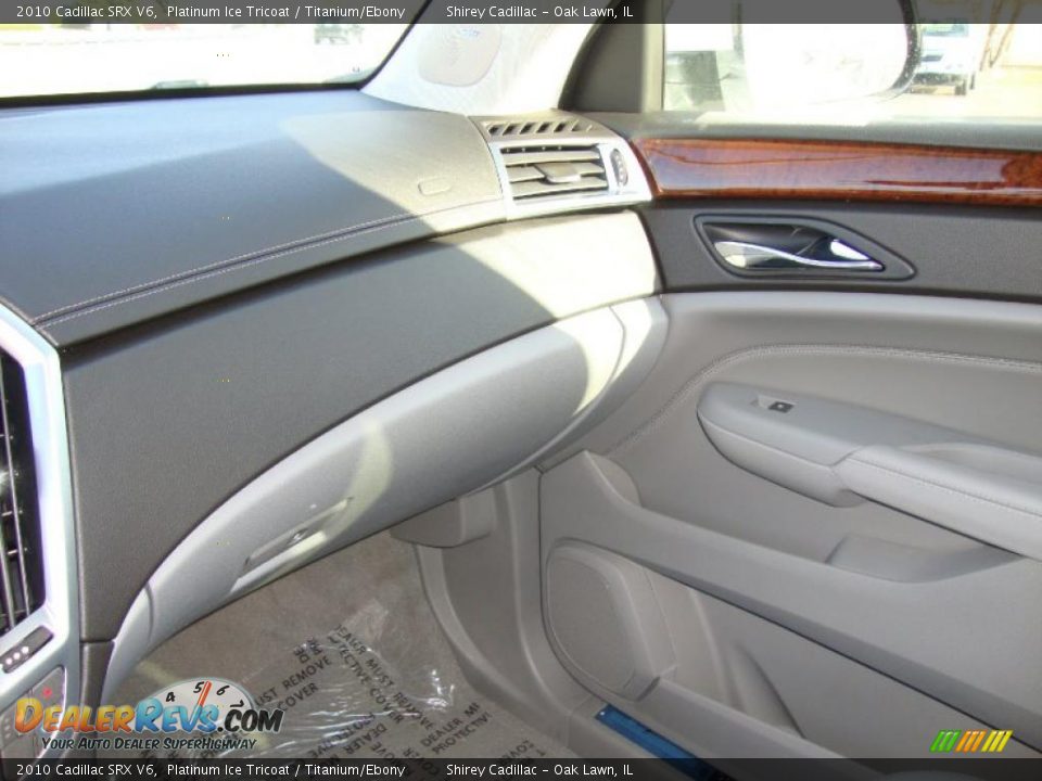 2010 Cadillac SRX V6 Platinum Ice Tricoat / Titanium/Ebony Photo #16