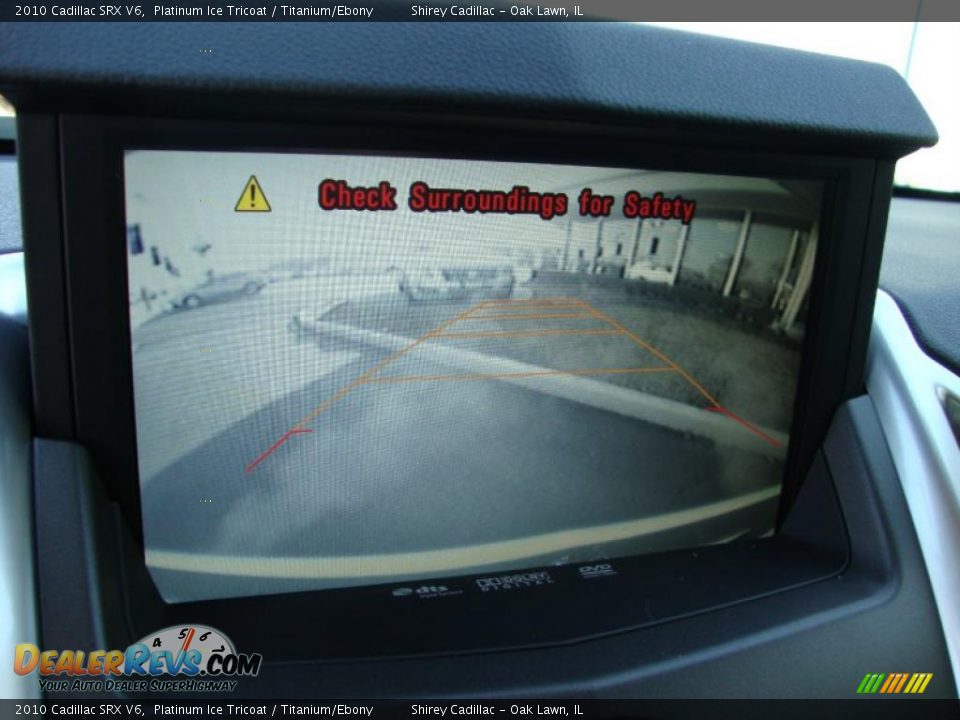 2010 Cadillac SRX V6 Platinum Ice Tricoat / Titanium/Ebony Photo #17