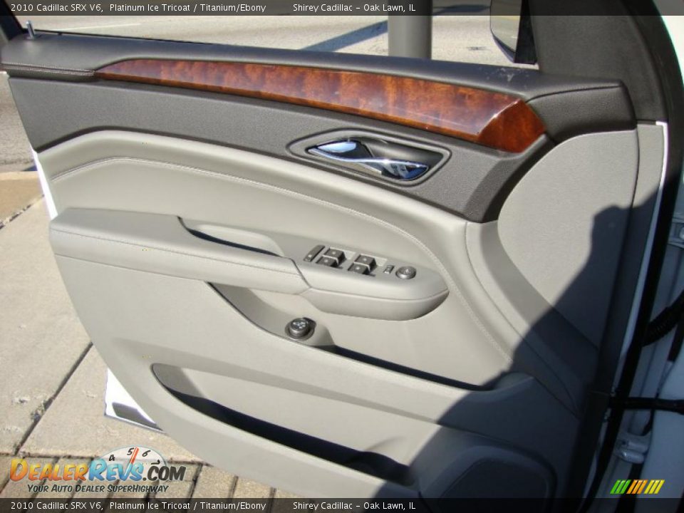 2010 Cadillac SRX V6 Platinum Ice Tricoat / Titanium/Ebony Photo #18