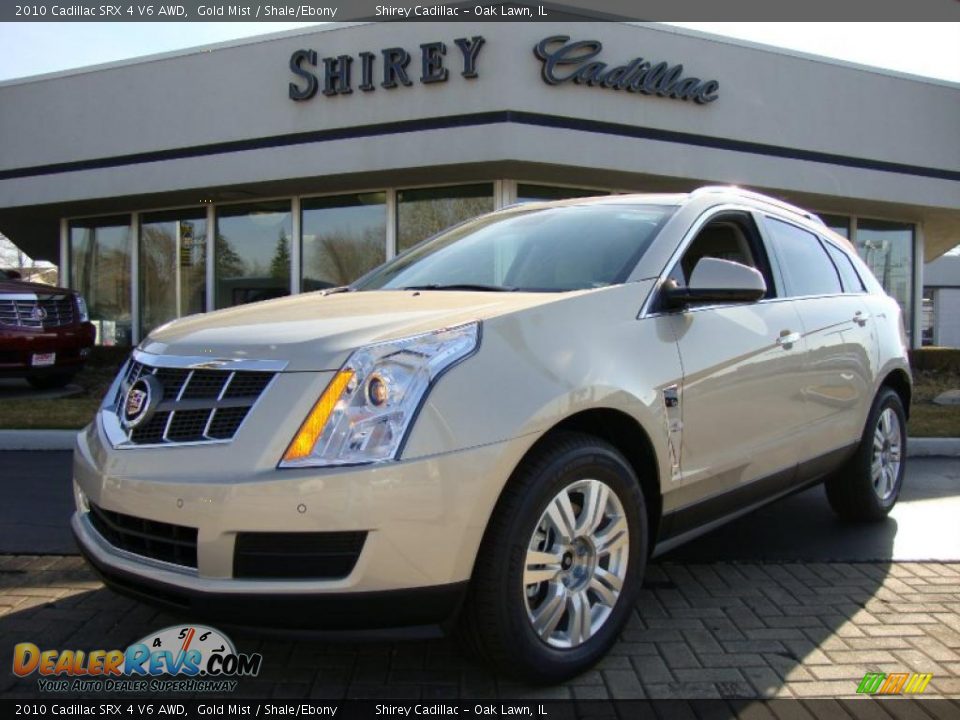 2010 Cadillac SRX 4 V6 AWD Gold Mist / Shale/Ebony Photo #1