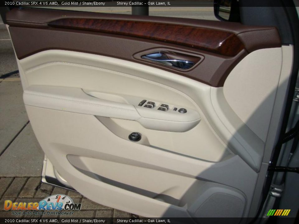 2010 Cadillac SRX 4 V6 AWD Gold Mist / Shale/Ebony Photo #16