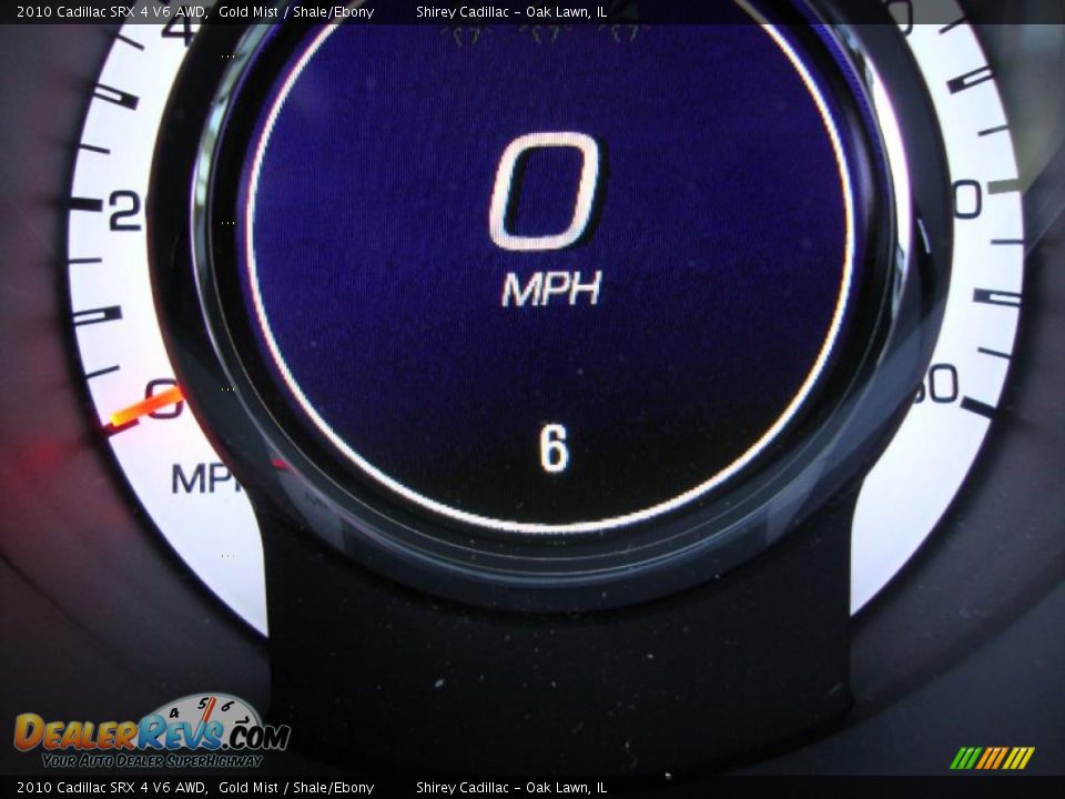2010 Cadillac SRX 4 V6 AWD Gold Mist / Shale/Ebony Photo #21