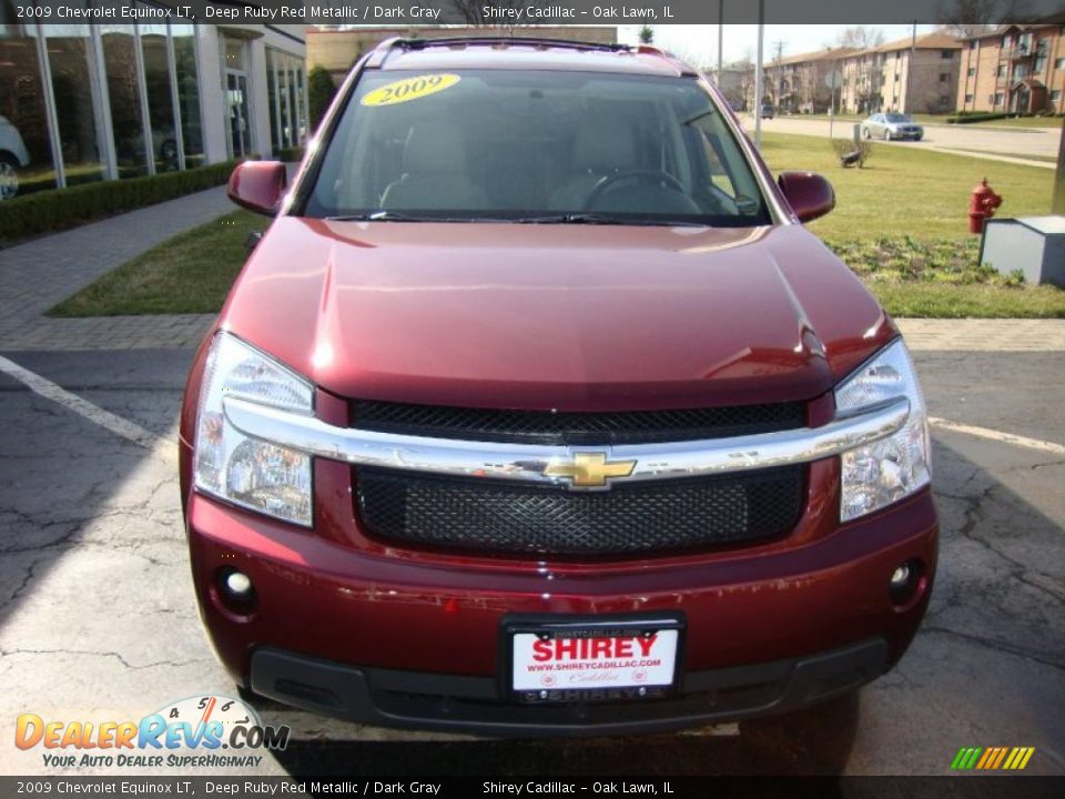 2009 Chevrolet Equinox LT Deep Ruby Red Metallic / Dark Gray Photo #2