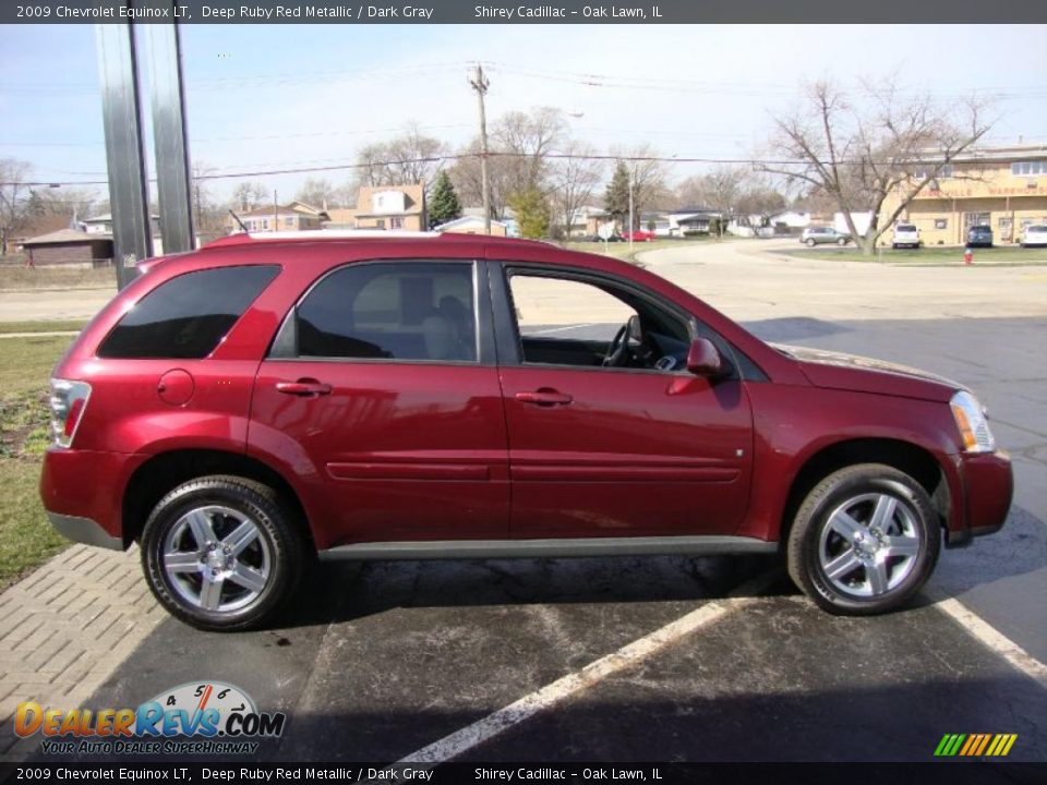 2009 Chevrolet Equinox LT Deep Ruby Red Metallic / Dark Gray Photo #4