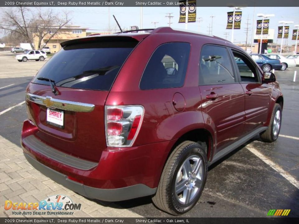 2009 Chevrolet Equinox LT Deep Ruby Red Metallic / Dark Gray Photo #5
