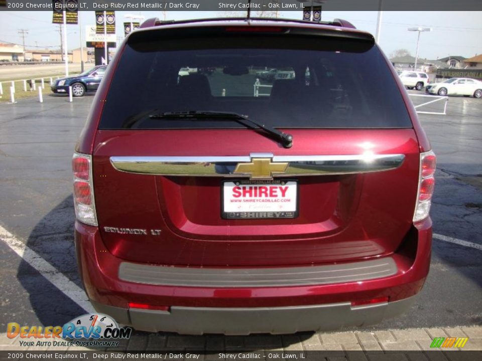2009 Chevrolet Equinox LT Deep Ruby Red Metallic / Dark Gray Photo #6