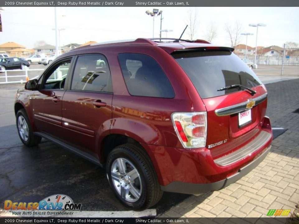 2009 Chevrolet Equinox LT Deep Ruby Red Metallic / Dark Gray Photo #7