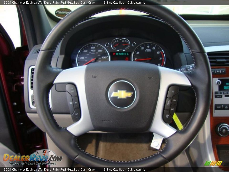 2009 Chevrolet Equinox LT Deep Ruby Red Metallic / Dark Gray Photo #16