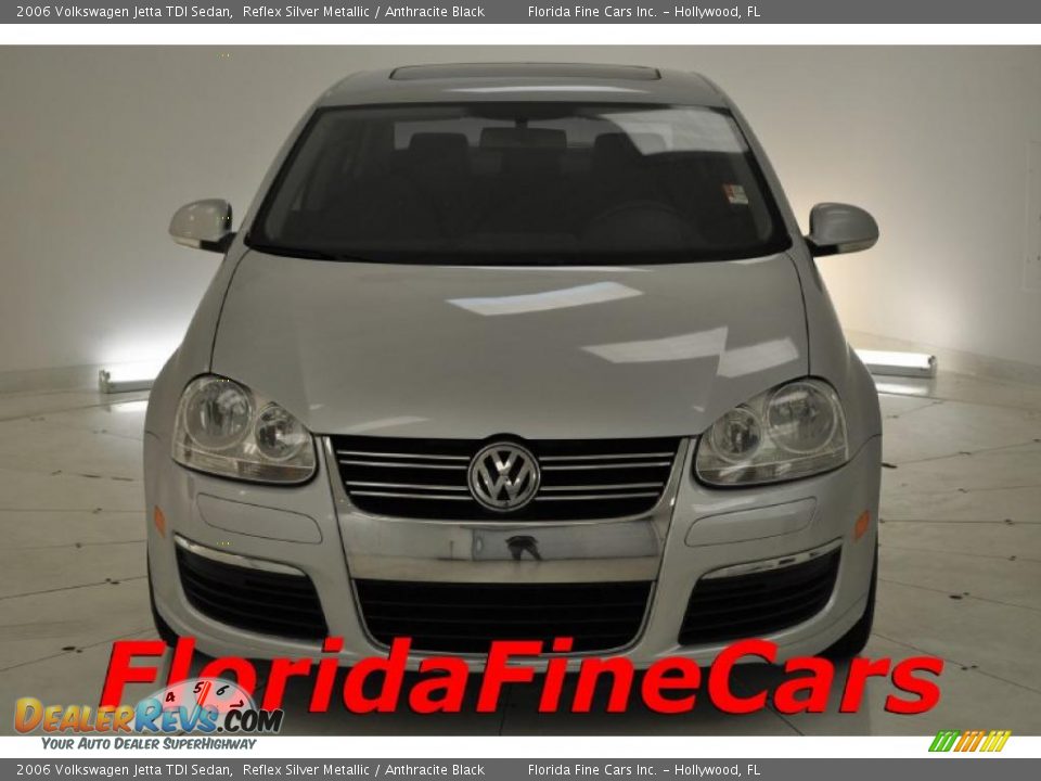 2006 Volkswagen Jetta TDI Sedan Reflex Silver Metallic / Anthracite Black Photo #5