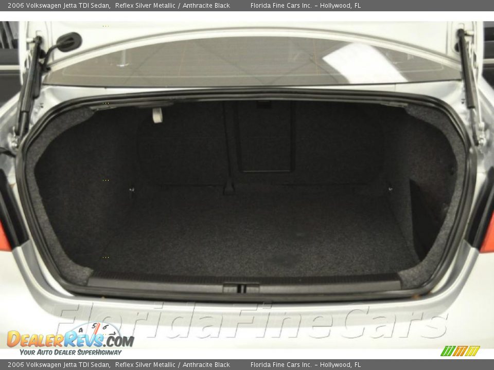 2006 Volkswagen Jetta TDI Sedan Reflex Silver Metallic / Anthracite Black Photo #10