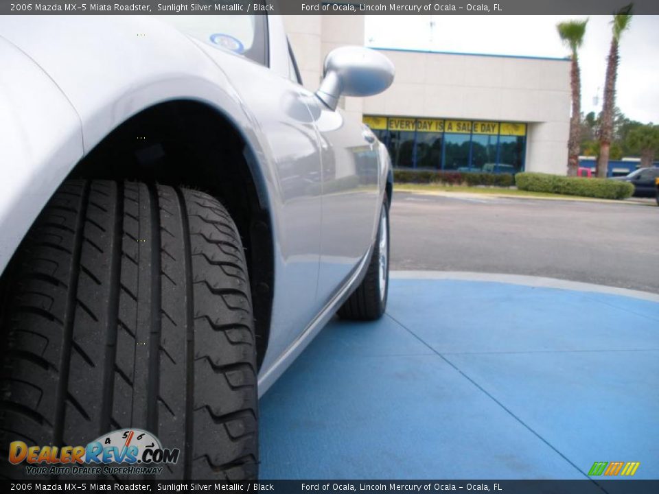 2006 Mazda MX-5 Miata Roadster Sunlight Silver Metallic / Black Photo #15