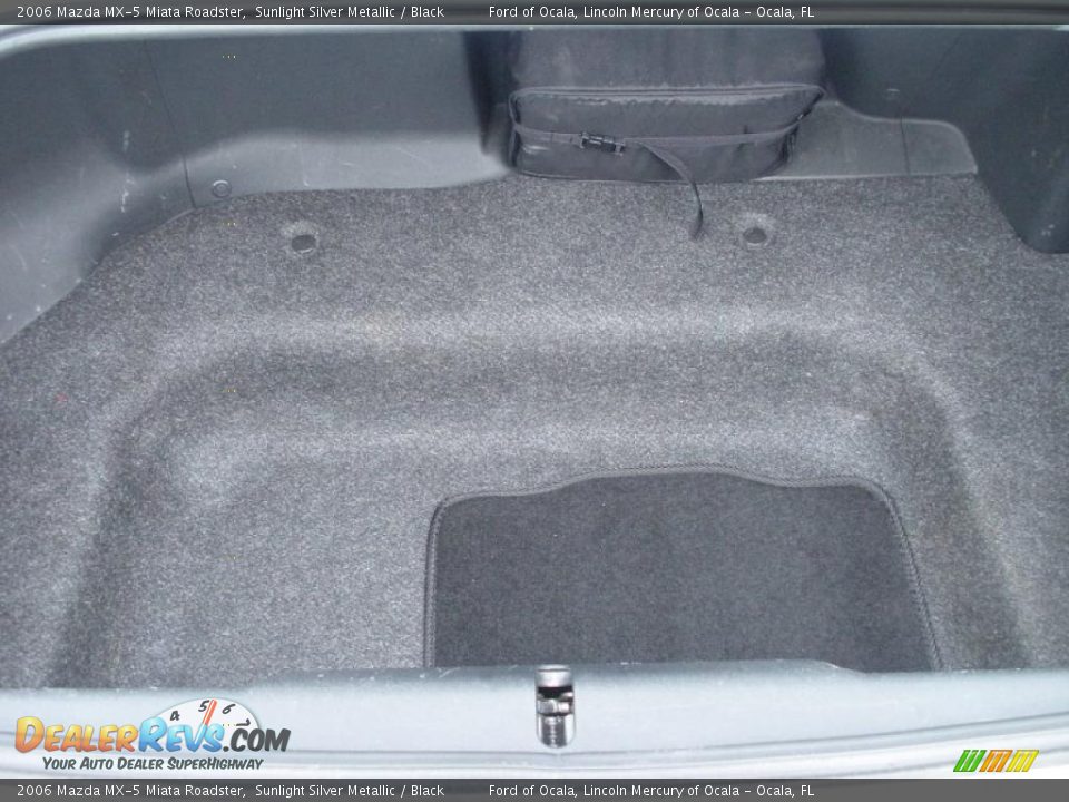 2006 Mazda MX-5 Miata Roadster Sunlight Silver Metallic / Black Photo #26