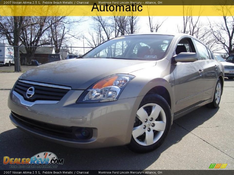 2007 Nissan Altima 2.5 S Pebble Beach Metallic / Charcoal Photo #1