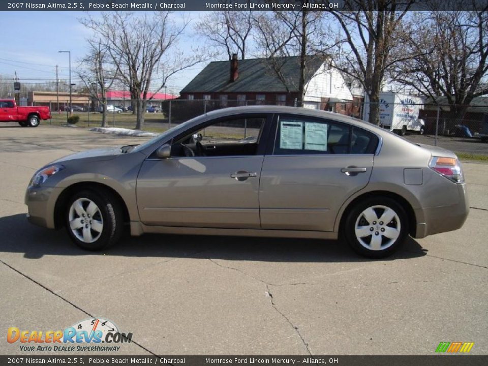 2007 Nissan Altima 2.5 S Pebble Beach Metallic / Charcoal Photo #2