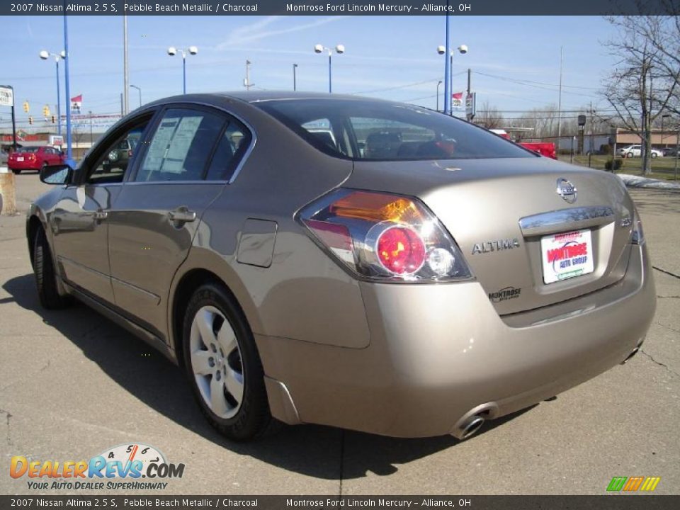 2007 Nissan Altima 2.5 S Pebble Beach Metallic / Charcoal Photo #3