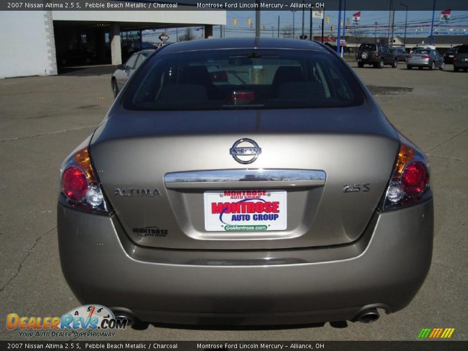 2007 Nissan Altima 2.5 S Pebble Beach Metallic / Charcoal Photo #4