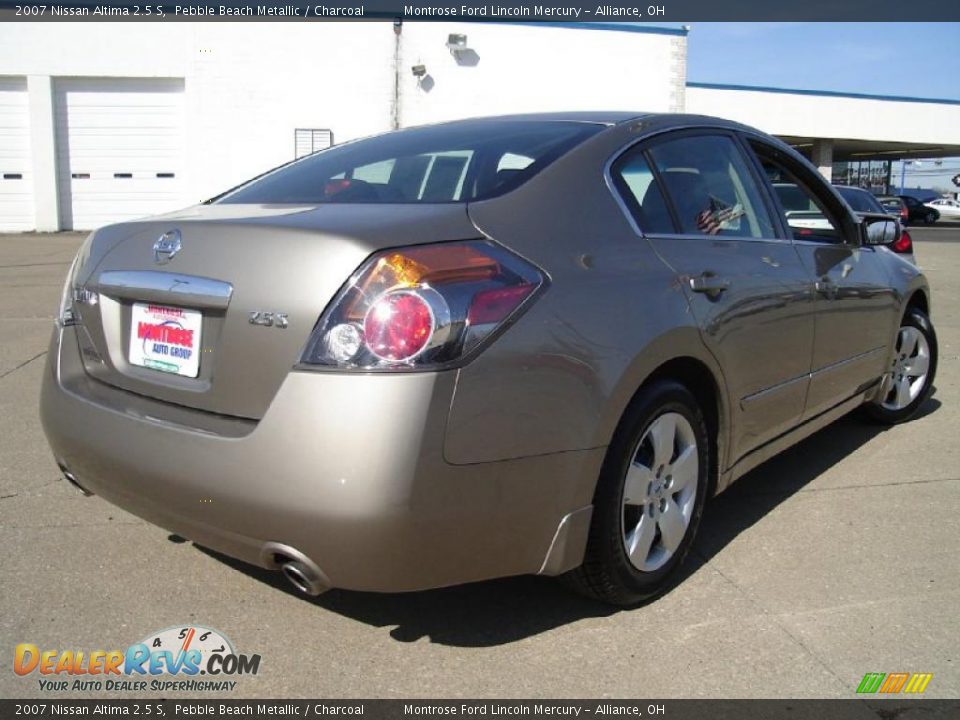 2007 Nissan Altima 2.5 S Pebble Beach Metallic / Charcoal Photo #5