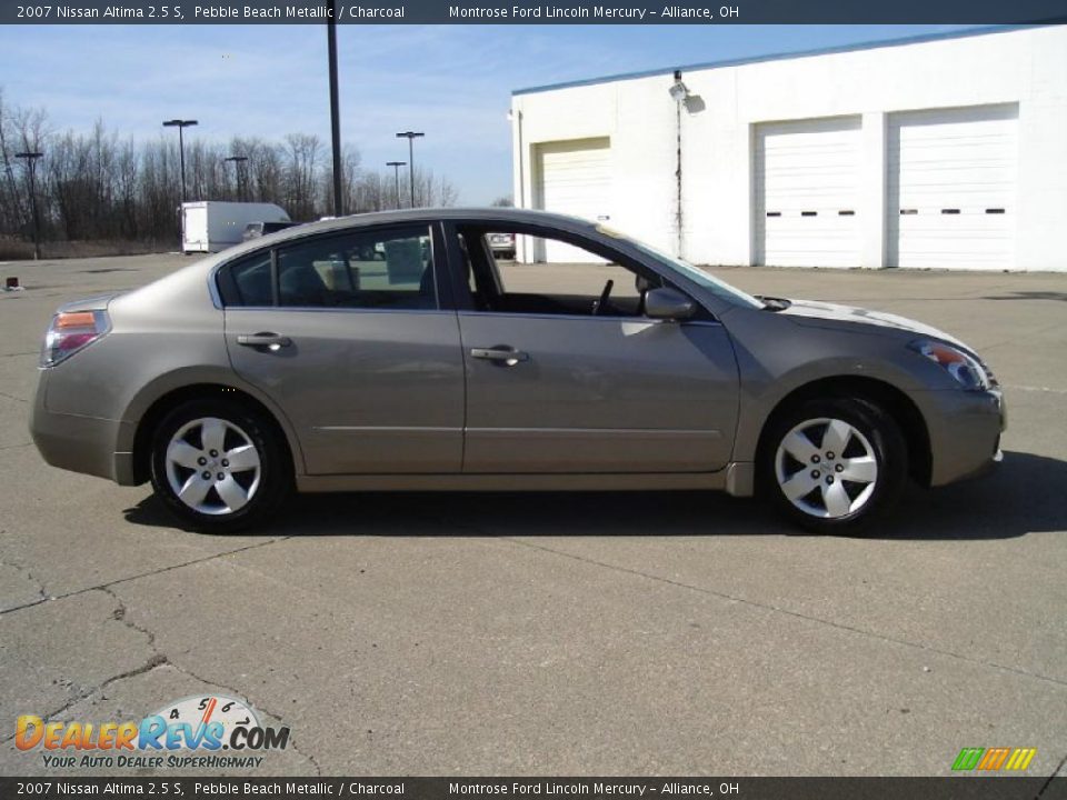 2007 Nissan Altima 2.5 S Pebble Beach Metallic / Charcoal Photo #6