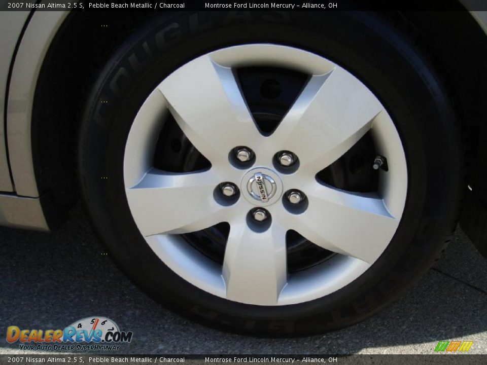 2007 Nissan Altima 2.5 S Pebble Beach Metallic / Charcoal Photo #11