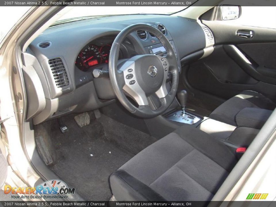 2007 Nissan Altima 2.5 S Pebble Beach Metallic / Charcoal Photo #23