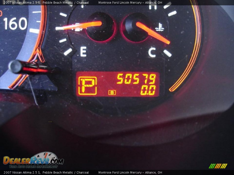 2007 Nissan Altima 2.5 S Pebble Beach Metallic / Charcoal Photo #24