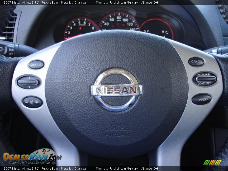 2007 Nissan Altima 2.5 S Pebble Beach Metallic / Charcoal Photo #26