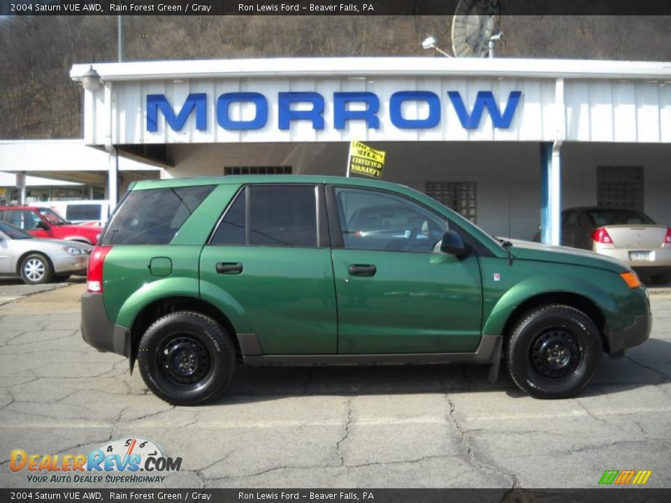 2004 Saturn VUE AWD Rain Forest Green / Gray Photo #1