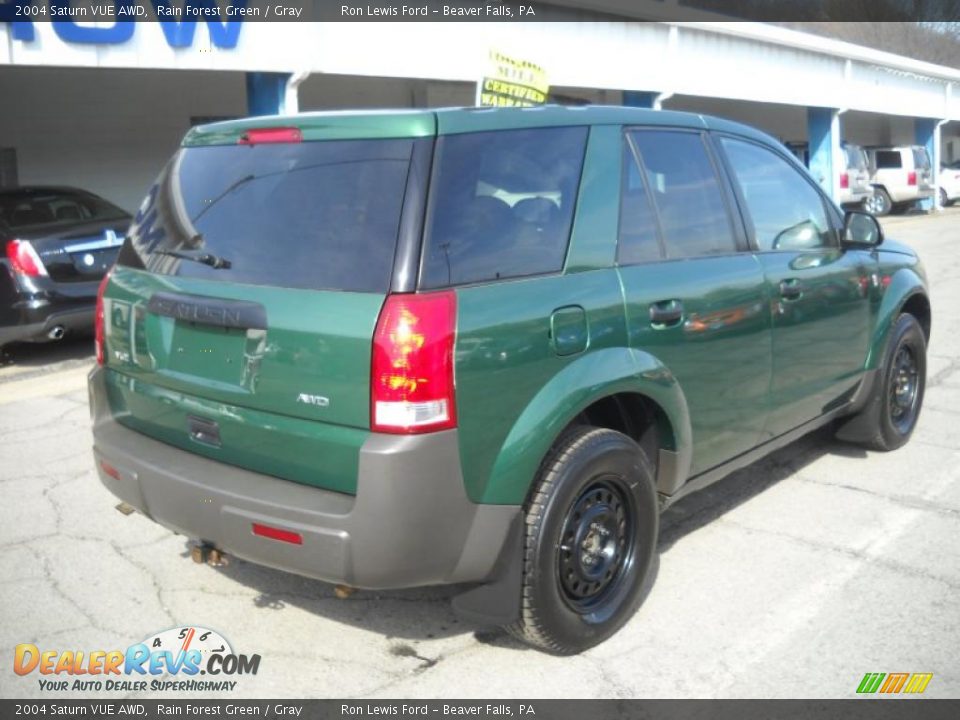 2004 Saturn VUE AWD Rain Forest Green / Gray Photo #2