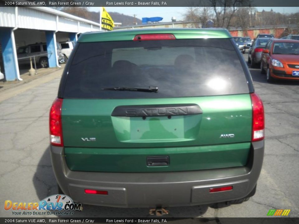 2004 Saturn VUE AWD Rain Forest Green / Gray Photo #3