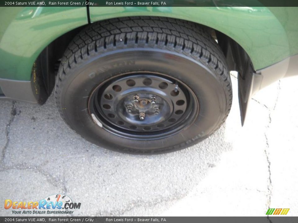 2004 Saturn VUE AWD Rain Forest Green / Gray Photo #13