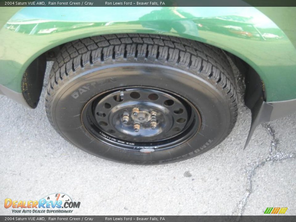 2004 Saturn VUE AWD Rain Forest Green / Gray Photo #15