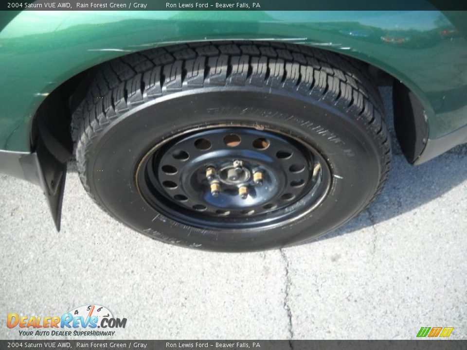 2004 Saturn VUE AWD Rain Forest Green / Gray Photo #19