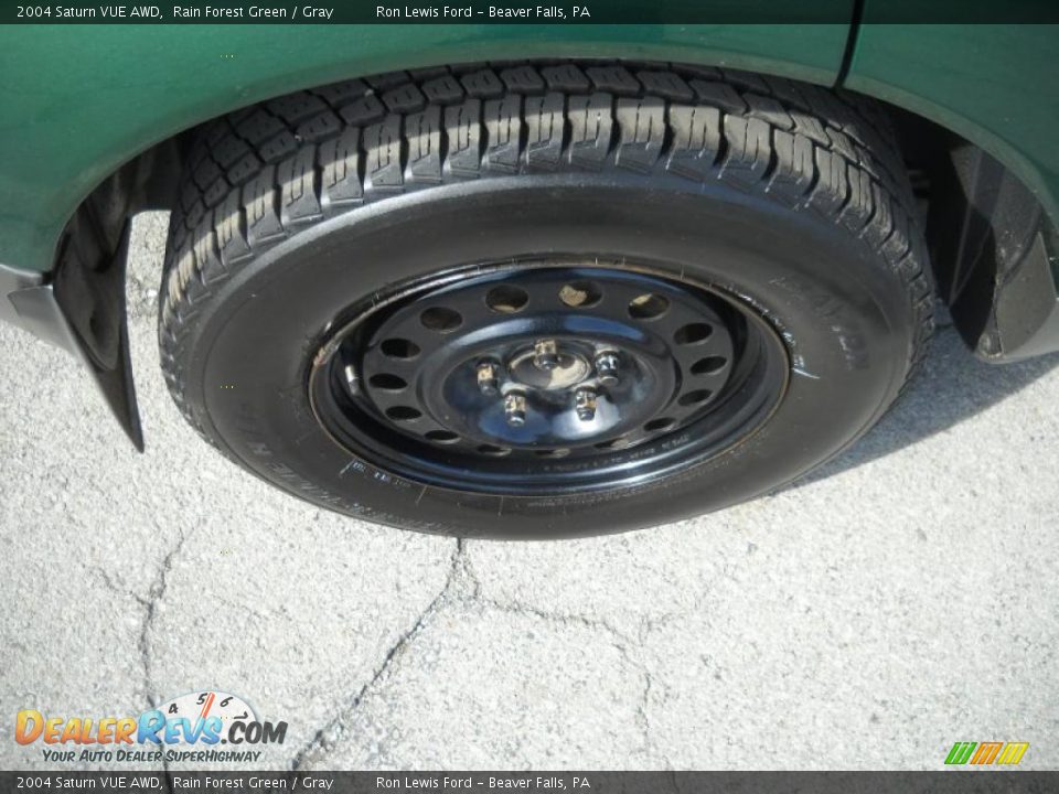 2004 Saturn VUE AWD Rain Forest Green / Gray Photo #20